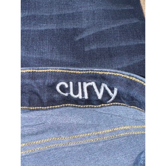 SLINK Jeans Dark Blue Curvy Straight Leg – Size 14, Nordstrom - Picture 5 of 5